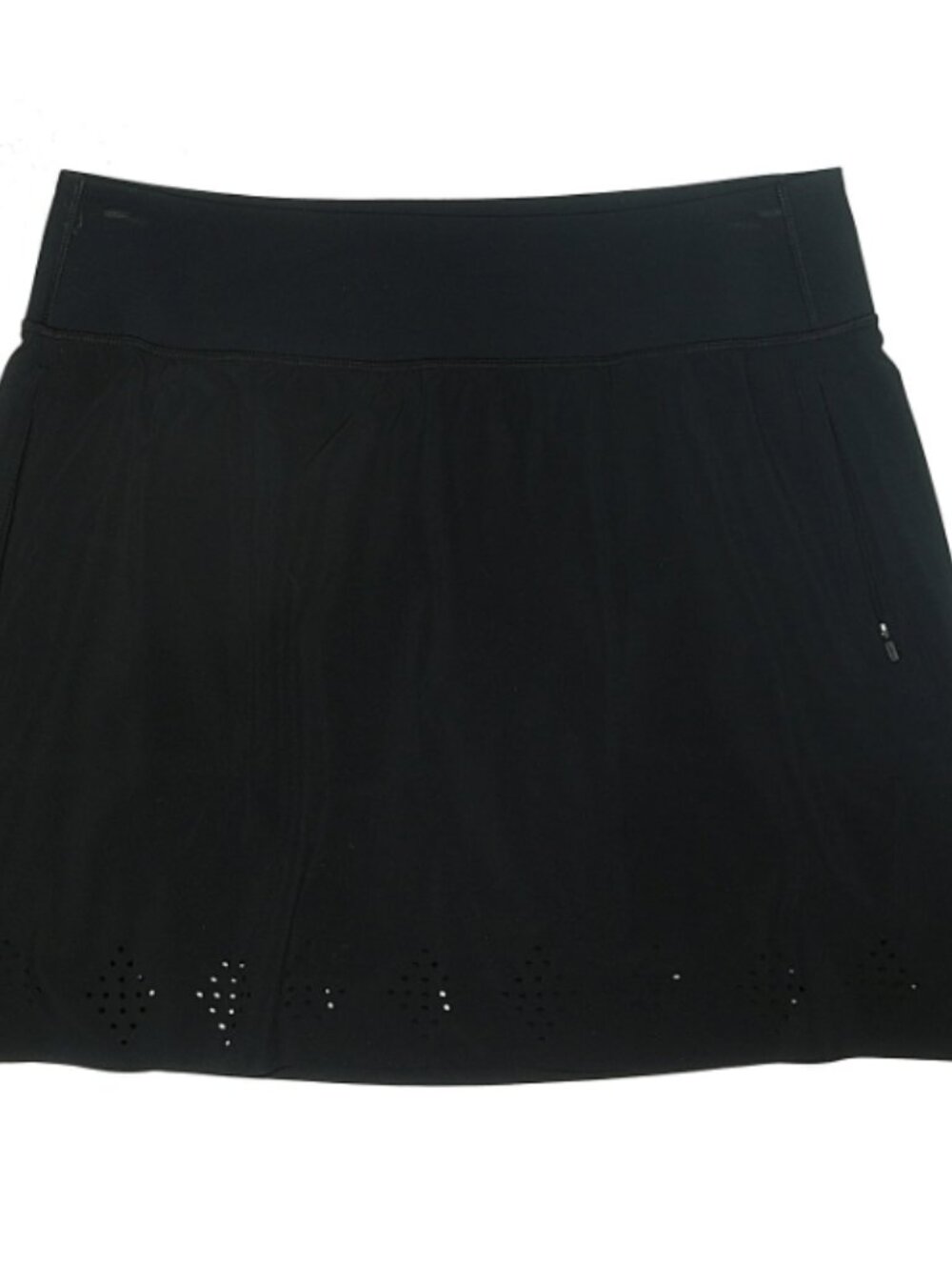 T by Talbots skort women’s size XL, Black with zip pockets, NWT